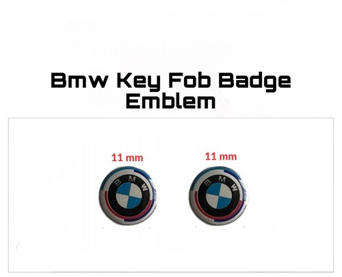 Bmw key fob badge - key, 11mm