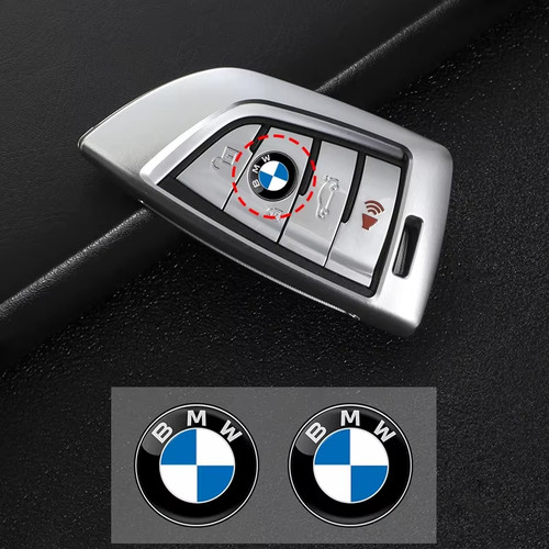 Bmw power car key - bmw, emblem