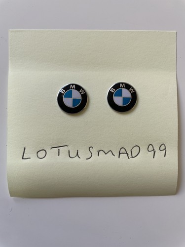 Bmw 14mm logo stickers - bmw,